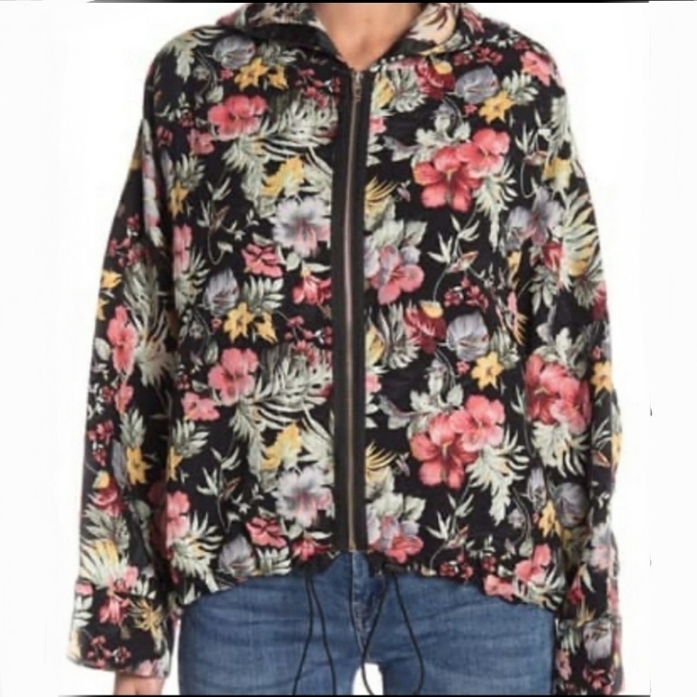 NWT Blank NYC Floral Embroidery Boho Summer Dreaming Jacket